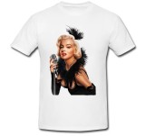 Cumpara ieftin Tricou &quot; Marilyn Monroe la microfon &quot;