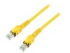 Patch Cord S/FTP 6a Cu 5m Galben
