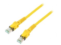Patch Cord S/FTP 6a Cu 5m Galben