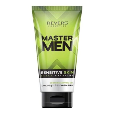 Gel de ras Soothing pentru piele sensibilă, Master Man, Revers, 150 ml foto