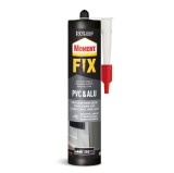 Adeziv montaj pentru PVC/aluminiu, Moment Fix PVC &amp; Alu, interior / exterior, 400 g