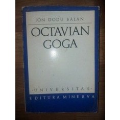 Octavian Goga- Ion Dodu Balan