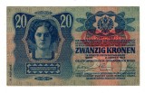 Bancnote Austro-Ungaria - 20 Koroane 1913 - UNC
