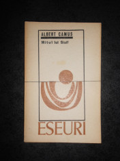 ALBERT CAMUS - MITUL LUI SISIF. ESEURI foto