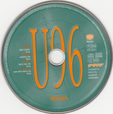 U96 - Heaven, CD foto