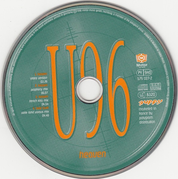 U96 - Heaven, CD
