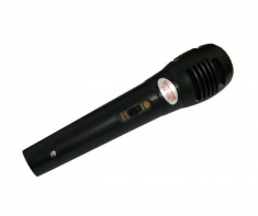 Microfon pentru Karaoke, Cablu 1,5m, Buton On/Off foto