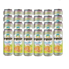 Bere Fara Alcool Fresh Grapefruit, Bergenbier, 24 Buc/Bax, 0.5 L, Doza, Bere Fara Alcool la Doza, Bere cu Aroma Fructata, Bere Fara Alcool Grapefruit, foto
