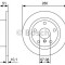 Disc frana BMW X1 (F48) (2015 - 2016) BOSCH 0 986 479 C92