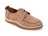 Pantofi BRAVELLI maro, 67101, din nabuc
