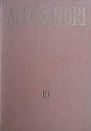 V. Alecsandri - Poezii populare ( Opere, vol. III )