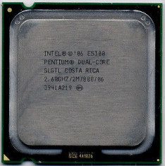 Procesor PC SH Intel Pentium Dual-Core E5300 SLGTL 2.6Ghz 2M LGA 775 foto