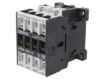 Contactor 3P 24VAC 18A NO foto