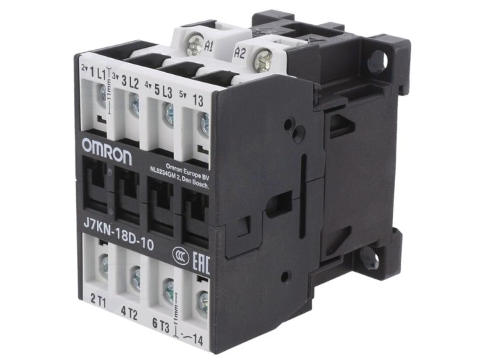 Contactor 3P 24VAC 18A NO