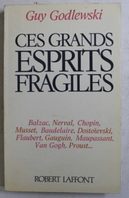CES GRANDS ESPRITS FRAGILES par GUY GODLEWSKI , 1983 foto