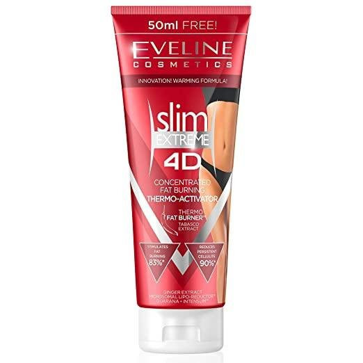 Ser anticelulitic pentru slabit Eveline Cosmetics SLIM EXTREME 3D THERMOACTIVE SERUM 250 ml