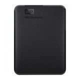 Hard Disk portabil Western Digital Elements 5TB, USB 3.0, 2.5inch, Black, Wd