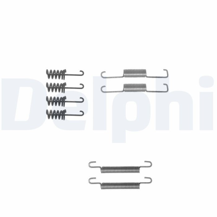 DELPHI LY1258 set accesorii, saboti frana parcare