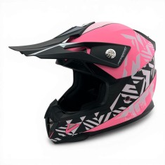 Casca cross/atv copii MiniRocket roz marime YM
