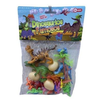 Set dinozauri amuzanti la punga foto