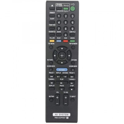 Telecomanda pentru Sony RM-ADP057, x-remote, Negru foto