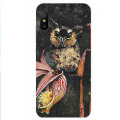 Husa Xiaomi Mi A2 Lite Silicon Gel Tpu Model Owl Painted foto