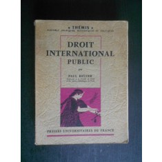 Paul Reuter - Droit international public (1963)