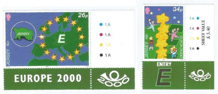 |Jersey, Europa CEPT, 2000