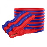 Kit Cabluri de Alimentare cu Clesti EMTOP EBCE0601, 600A, Cleme 18x10cm, Cablu 3m, Aluminiu acoperit cu Cupru, Versatilitate, Usor de utilizat, Ideale