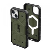 Husa MagSafe pentru Apple iPhone 15 Plus, Urban Armor Gear, Pathfinder, Verde