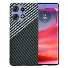 Husa pentru Motorola Edge 50 Pro, Techsuit, Carbonite FiberShell, Gri
