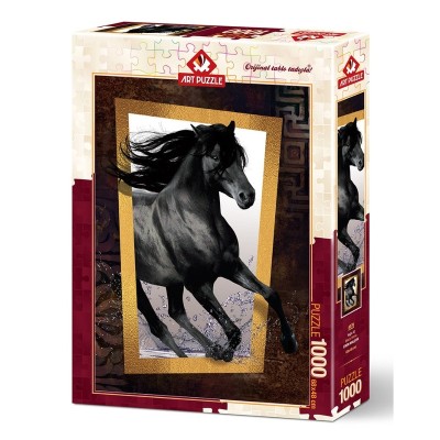 Puzzle 1000 piese - BLACK HORSE foto