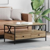 Cumpara ieftin Masă de cafea stejar artizanal 100 x 51 x 45 cm Lemn compozit