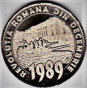 50 bani 2019 30 ani de la Revolutia romana din decembrie UNC din fisic