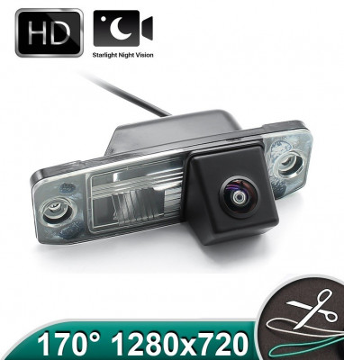 Camera marsarier HD, unghi 170 grade cu StarLight Night Vision Hyundai ELANTRA, SONATA, ACCENT, TUCSON, VERACRUZ - FA964 foto