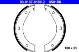 ATE 03.0137-0150.2 Set saboti frana, frana de mana