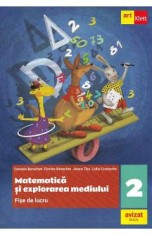 Matematica si explorarea mediului - Clasa 2 - Fise de lucru - Daniela Berechet, Florian Berechet, Jeana Tita, Lidia Costache foto