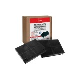 Set 2 filtre carbon dreptunghiulare MONDO pentru hotă ELECTROLUX Compatibil