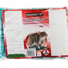 Raticid PROKUM PELET - punga 150 g, Brodifacoum, Promedivet, Otrava Sobolani si Soareci