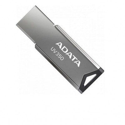 Usb flash drive adata uv350 32gb silver metalic usb 3.2 foto