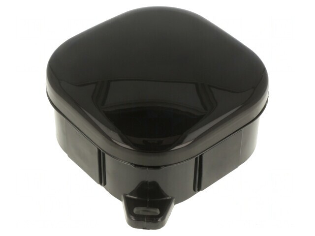 Cutie de Conexiuni IP54 Neagră 92x92x44mm