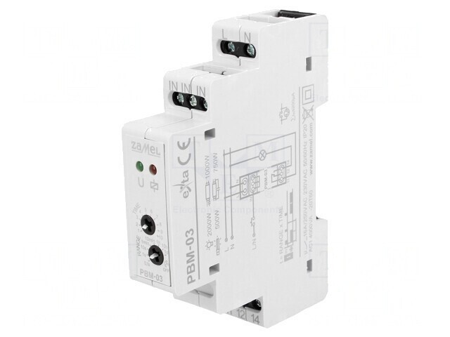 Releu Bistabil Impulsuri NO 16A IP20 PBM-03