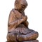 Statueta din lemn indonezian Praying Monk, M