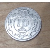 AUT AustroUngaria 10 heller 1895