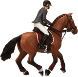 Figurina - Competition horse and horseman | Papo