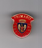 Insigna Primaria Sectorului 4, cu pin, Romania de la 1950