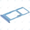 Huawei Honor 10 Lite (HRY-LX1) Tavă SIM + tavă MicroSD albastru deschis 51661KXM