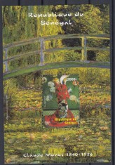 Senegal - Pictura - CLAUDE MONET - MNH foto