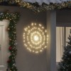 Lumini stelare de Crăciun 140 LED-uri, 4 buc., alb cald, 17 cm