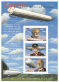 Grenada 2000 - Transporturi , Balon , 100 ani primul zbor Zeppelin, Bloc 3 valori , MNH,Mi.3168-3170 Kb